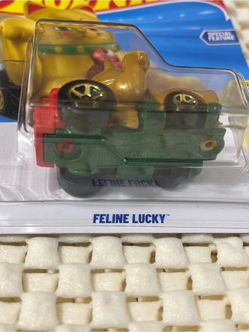Hot Wheels Feline Lucky Gold Experimotors 92/250 2/5 Moving Arm 2026